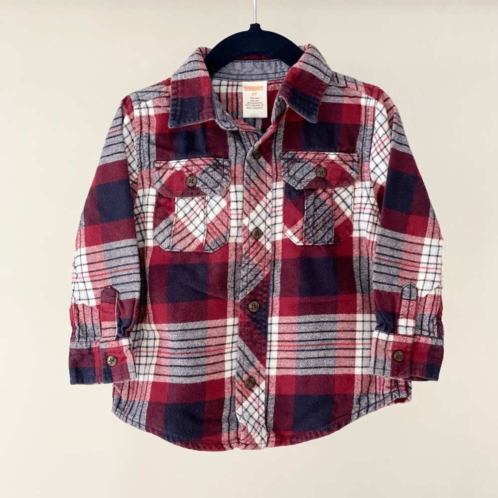Gymboree Long Sleeve Flannel Shirt